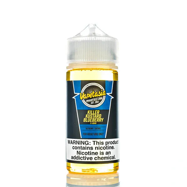 Vapetasia - Killer Kustard Blueberry - 100ml - Black Coral